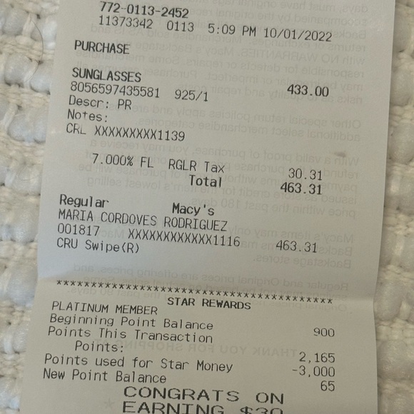 New Prada brown sunglasses rectangular - Picture 5 of 5